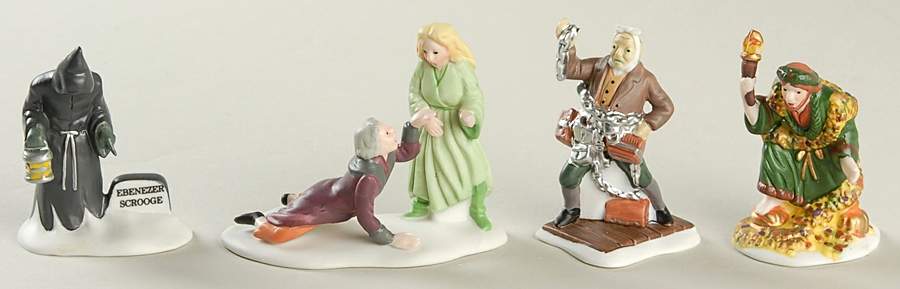Dickens Village Christmas Carol Spirits-Set Of 4 - Boxed by Department 56-1