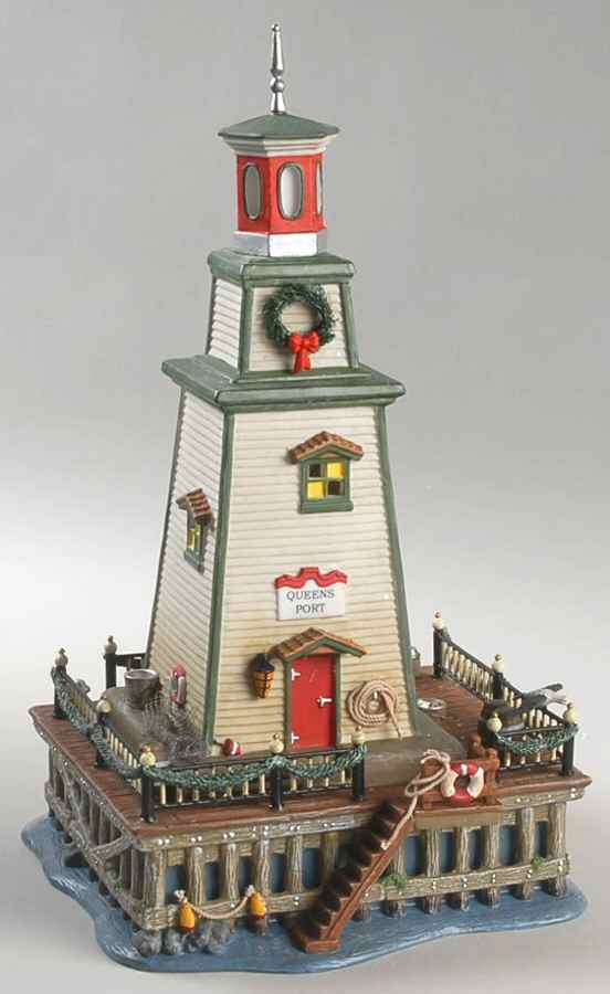 Dickens Village Lighthouse, Queens Port - Boxed by Department 56-1