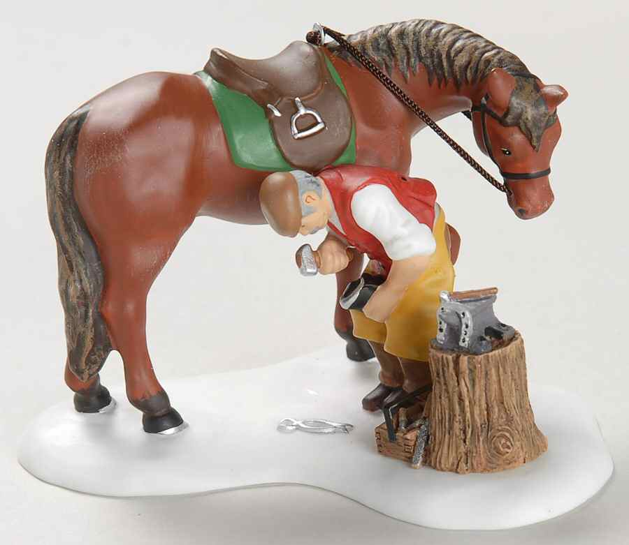 Dickens Village Blacksmith To The Rescue - Boxed by Department 56-1