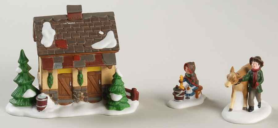 Dickens Village Tending The New Calves-Set Of 3 - Boxed by Department 56-1