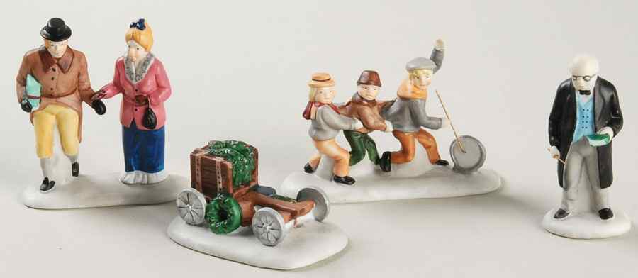 Dickens Village Nicholas Nickleby Characters-Set Of 4 - Boxed by Department 56-1