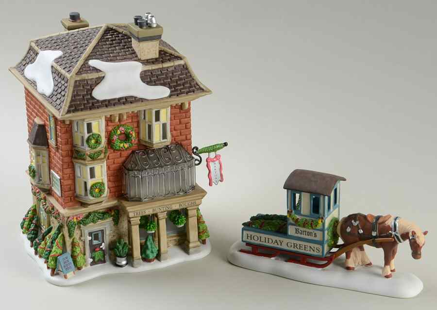 Dickens Village Bartons Holiday Greens - Boxed by Department 56-1