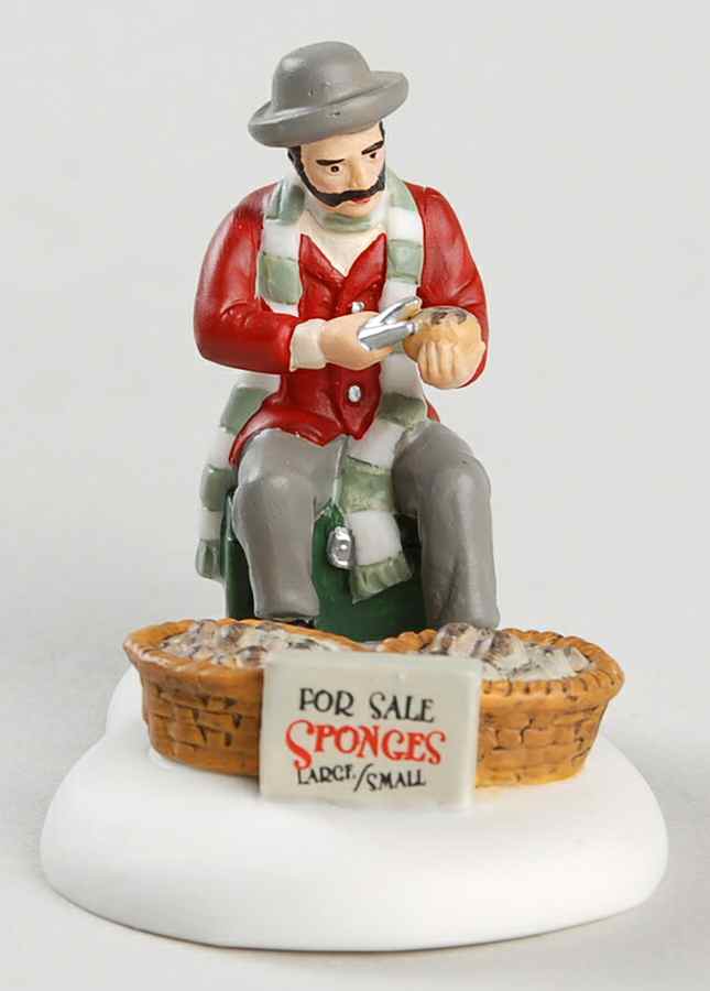 Dickens Village The Sponge Seller - With Box Bx639 by Department 56-1