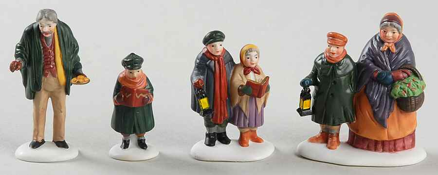 Dickens Village Carolers On The Doorstep-Set Of 4 - Boxed by Department 56-1