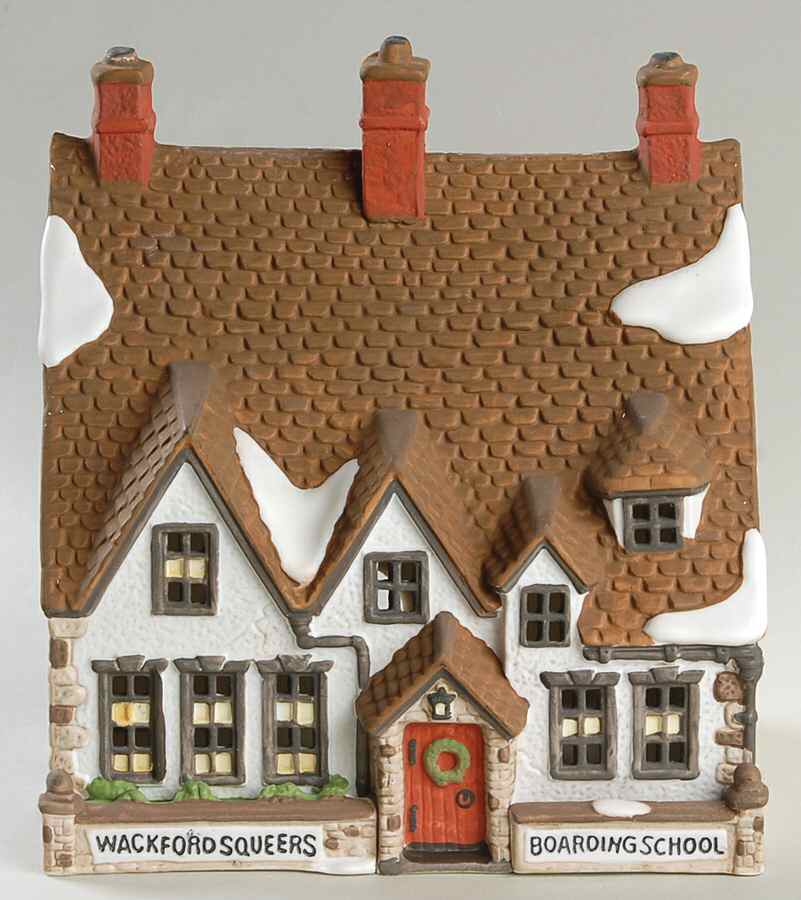 Dickens Village Wackford Squeers Boarding School - Boxed by Department 56-1