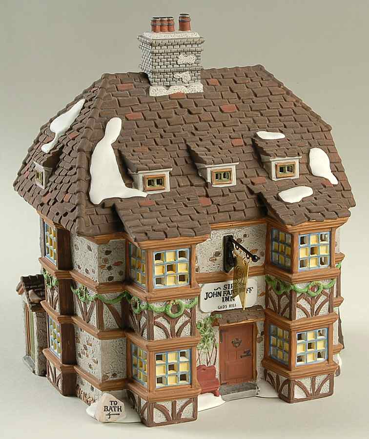 Dickens Signature Series Sir John Falstaff Inn - Boxed by Department 56-1