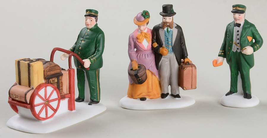 Dickens Village Holiday Travelers-Set Of 3 - Boxed by Department 56-1