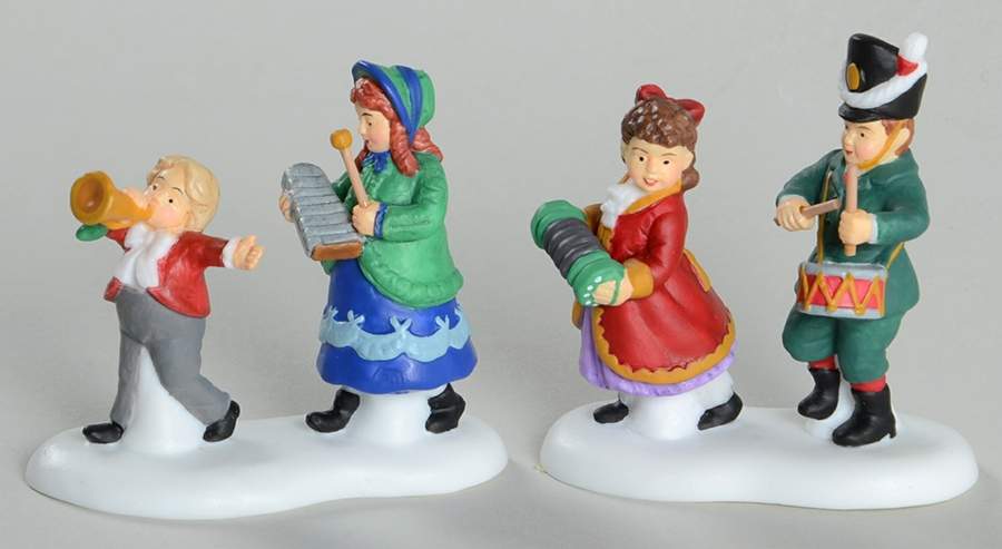 Dickens Village Christmas Morning Parade-Set Of 2 - Boxed by Department 56-1