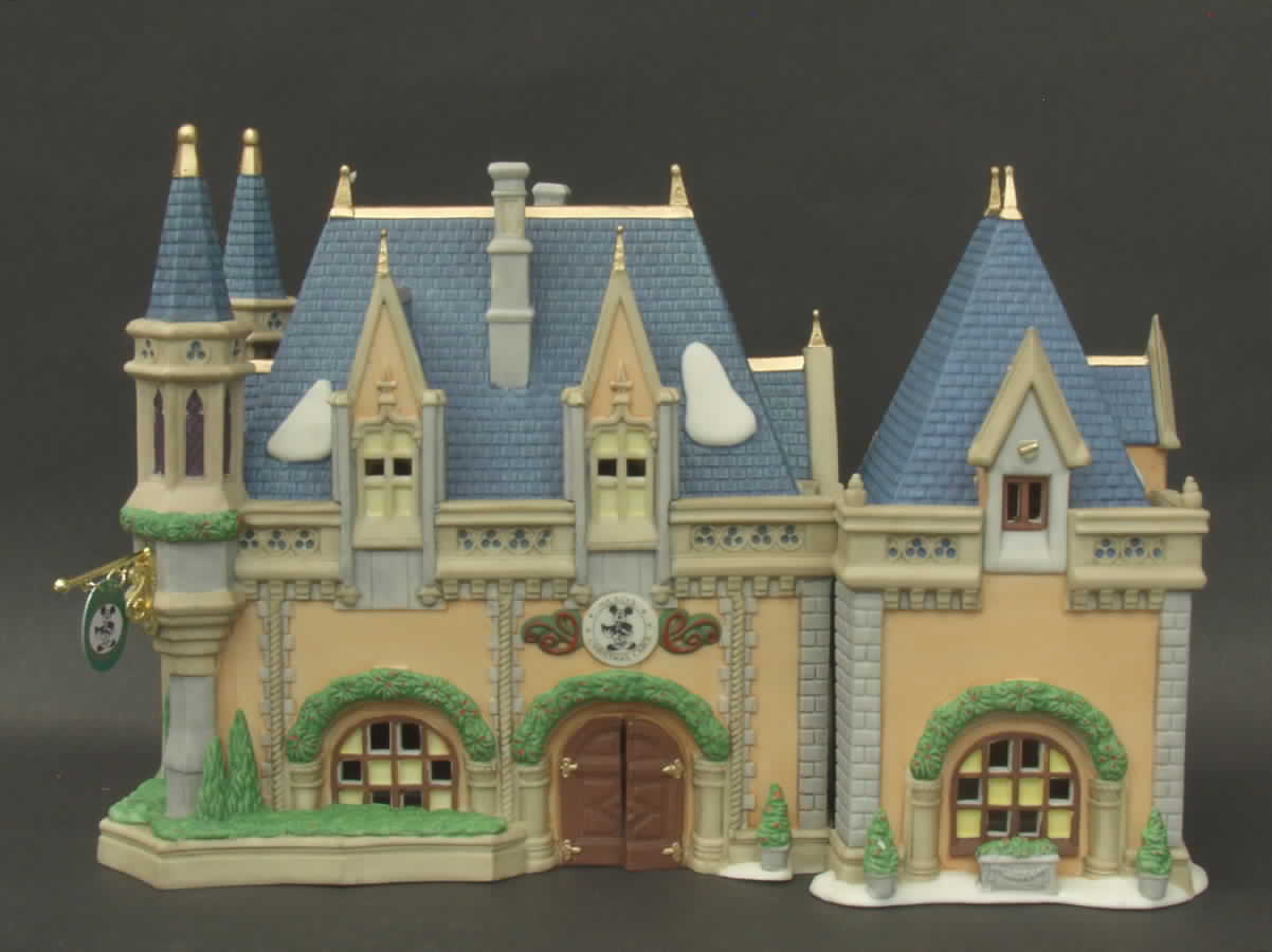 Disney Parks Village Mickey's Christmas Carol-6 Spires - Boxed by Department 56-1