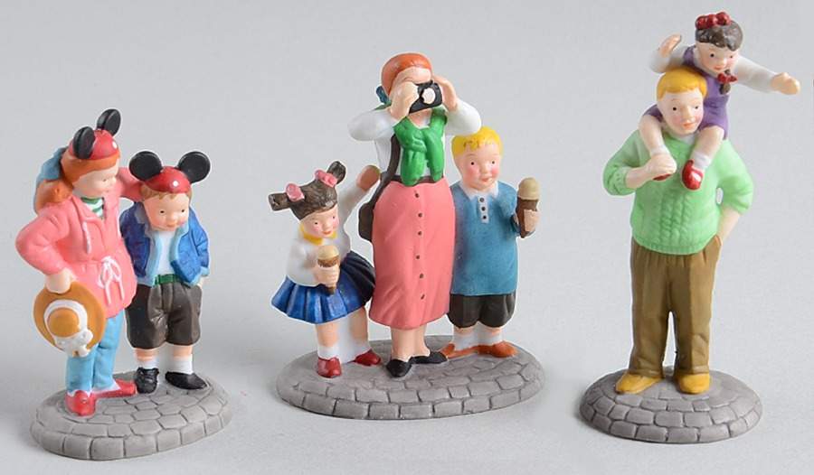 Disney Parks Village Disney Parks Family-Set Of 3 - Boxed by Department 56-1
