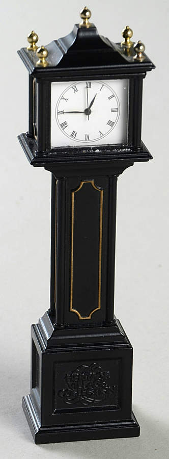 Heritage Village Town Clock-Black - Boxed by Department 56-1
