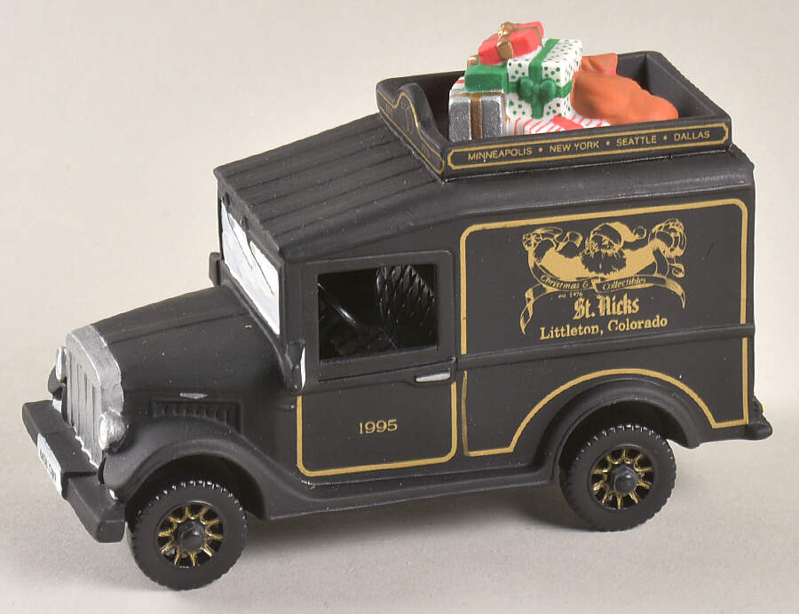 Heritage Village St Nick's-Village Express Van - Boxed by Department 56-1