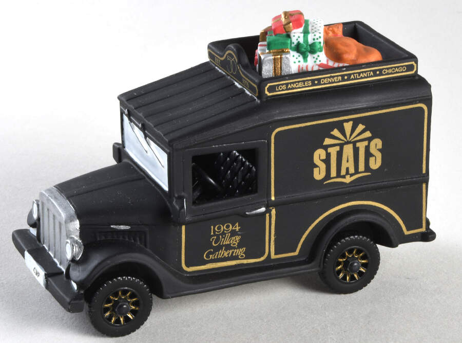 Heritage Village Stats-Village Express Van - Boxed by Department 56-1