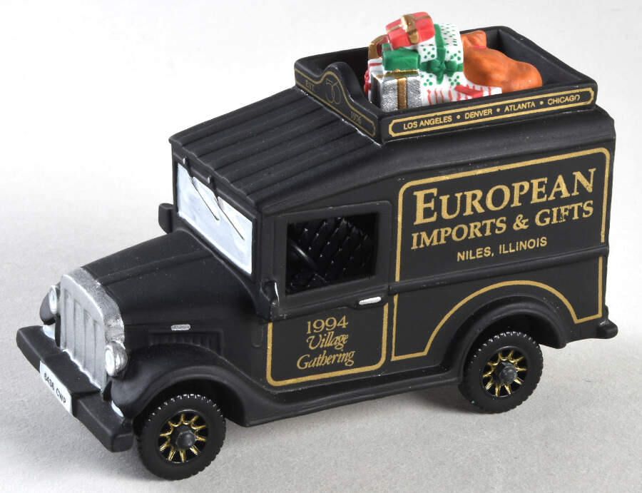 Heritage Village European Imports/Gifts-Village Exp Van - Boxed by Department 56-1