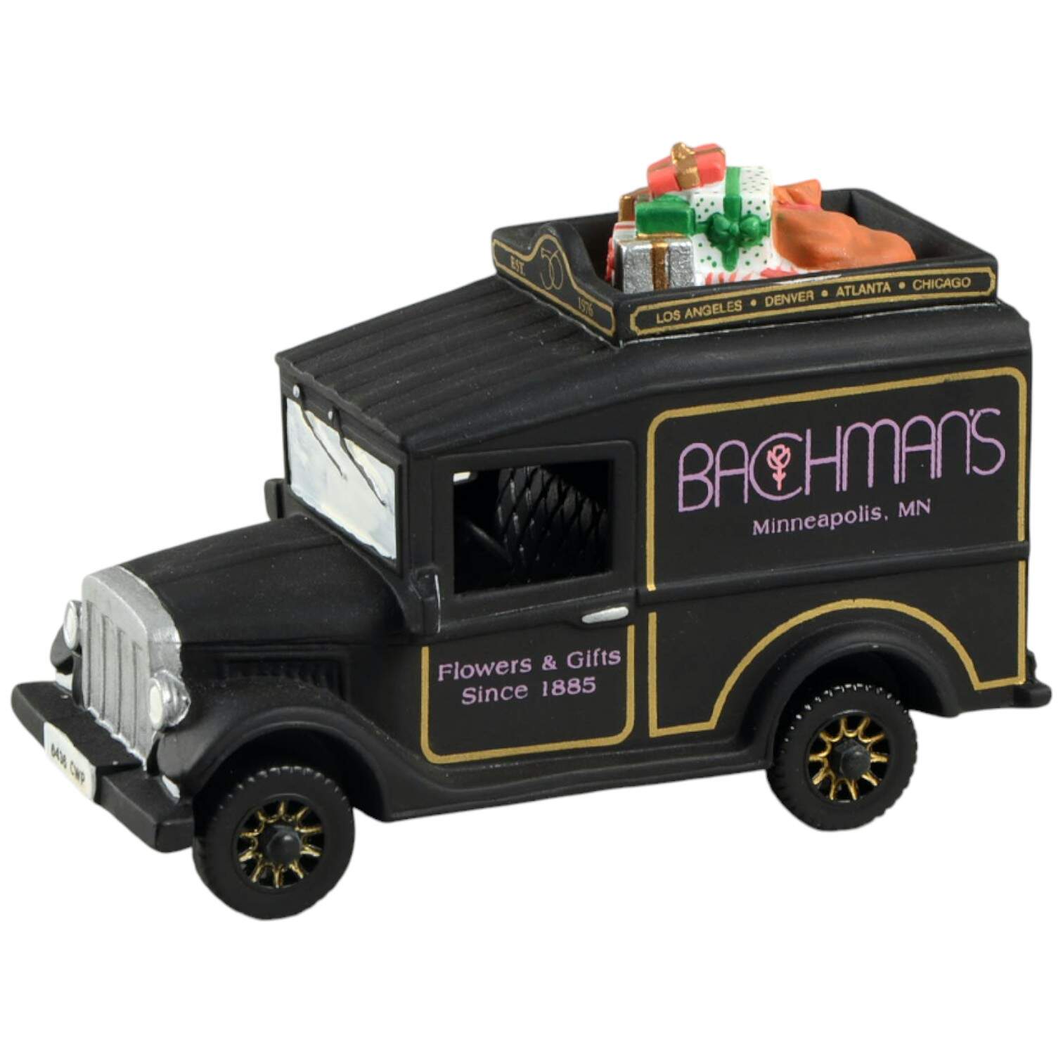 Heritage Village Bachmans-Village Express Van-Black - Boxed by Department 56-1