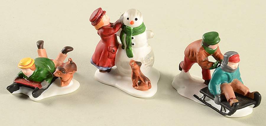 Heritage Village Snow Children-Set Of 3 - No Box by Department 56-1