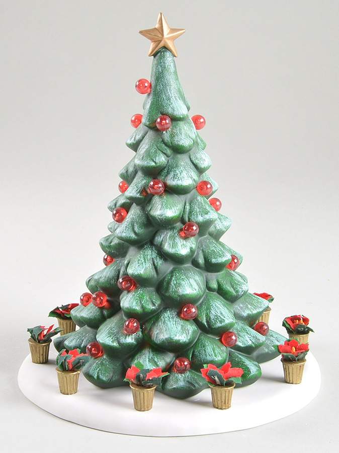 Heritage Village Village Friends Town Tree - No Box by Department 56-1