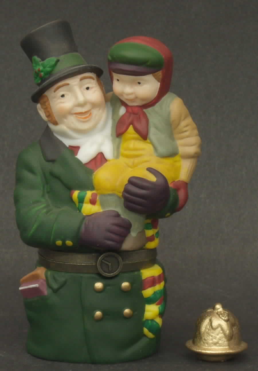 Dickens Hinged Boxes God Bless Us Everyone - No Box by Department 56-1