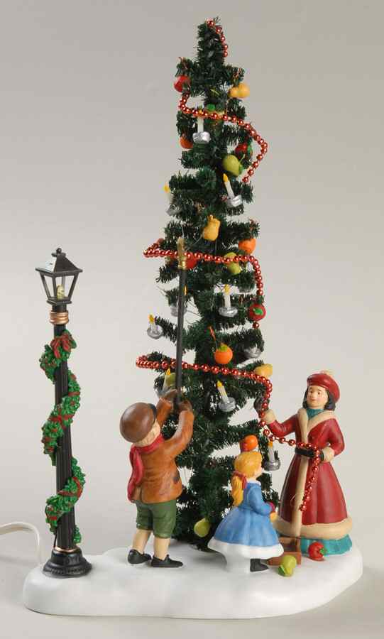Heritage Village Village Square Town Tree - No Box by Department 56-1