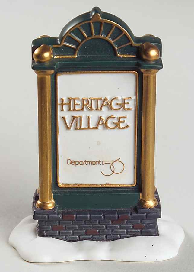 Heritage Village Heritage Village Marquee Sign - Boxed by Department 56-1