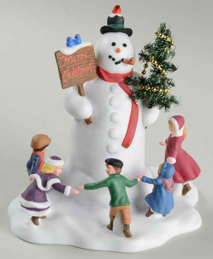 Heritage Village Village Square Snowman - Boxed by Department 56-1