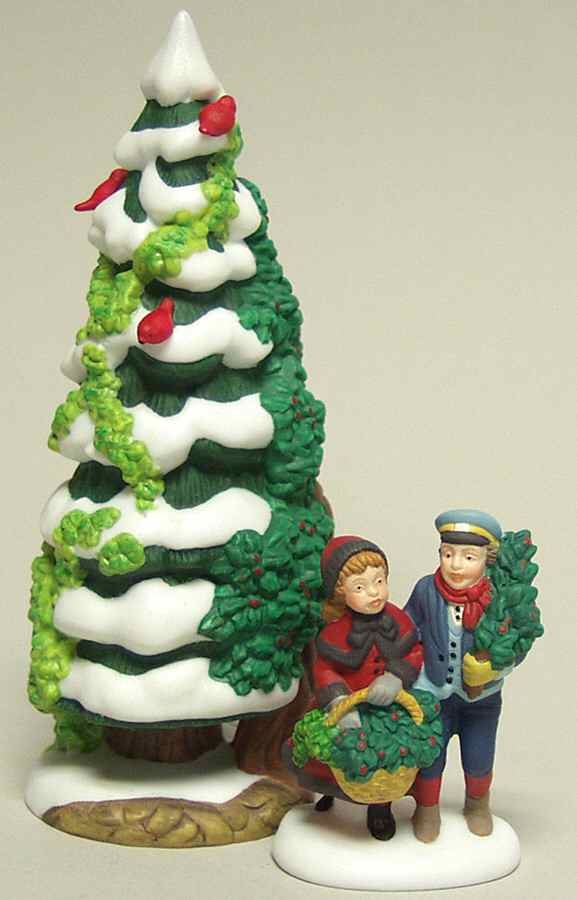 Heritage Village Holly And The Ivy-Set Of 2 - Boxed by Department 56-1