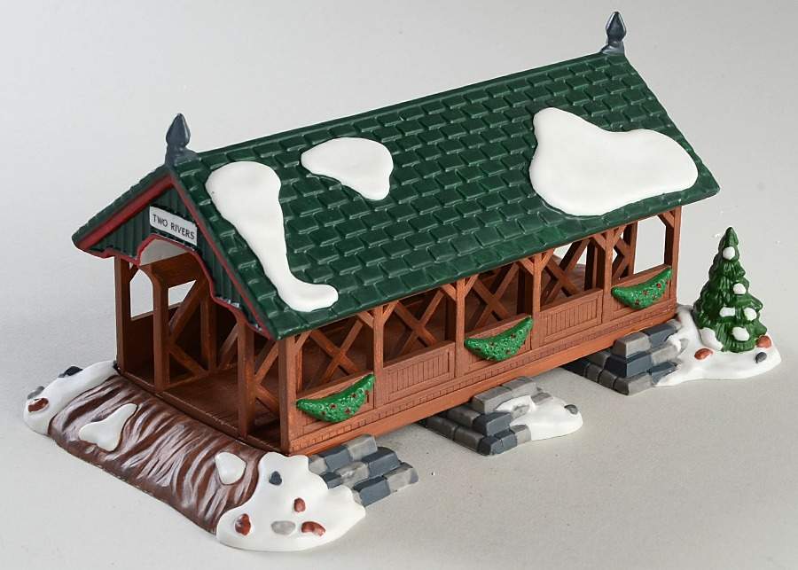 New England Village Two Rivers Bridge - Boxed by Department 56-1