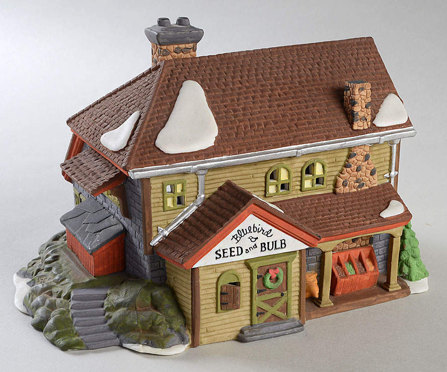 New England Village Bluebird Seed & Bulb - Boxed by Department 56-1