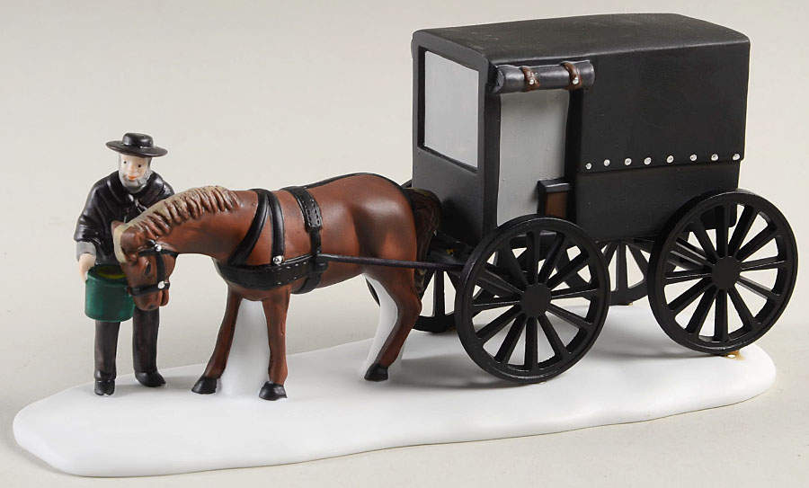 New England Village Amish Buggy - Boxed by Department 56-1