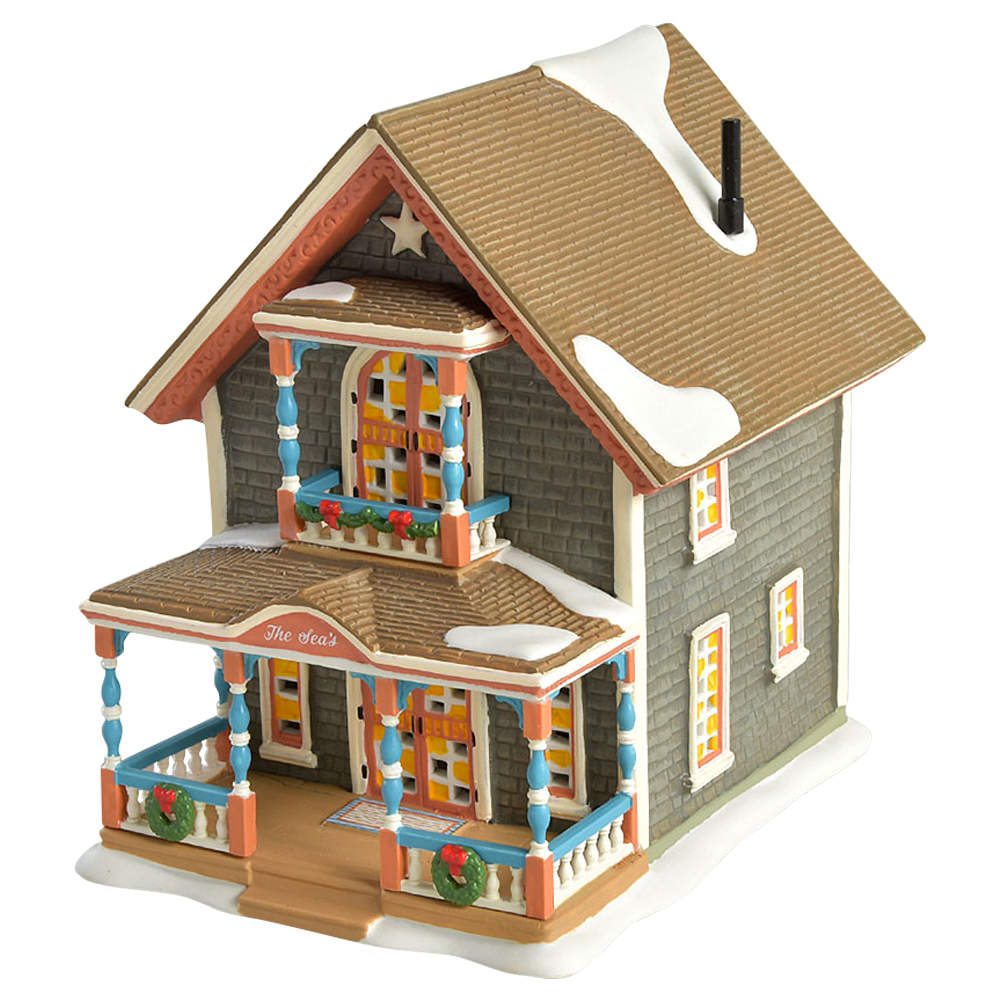 New England Village Gingerbread Cottage #1 - Boxed by Department 56-1