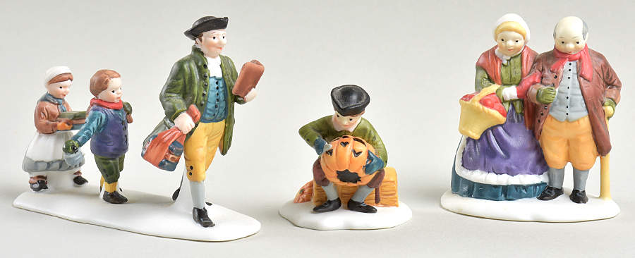 New England Village Sleepy Hollow Characters - Boxed by Department 56-1