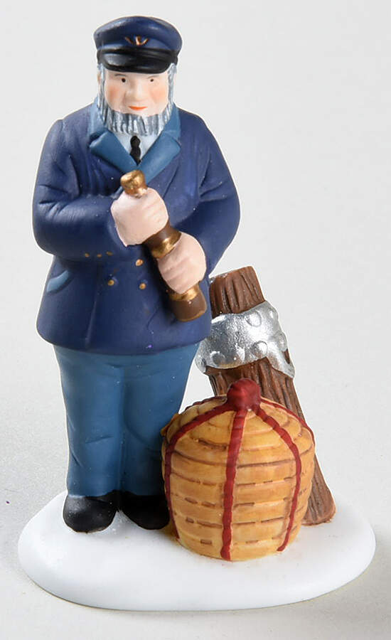 New England Village Sea Captain Only - No Box Nb181a by Department 56-1