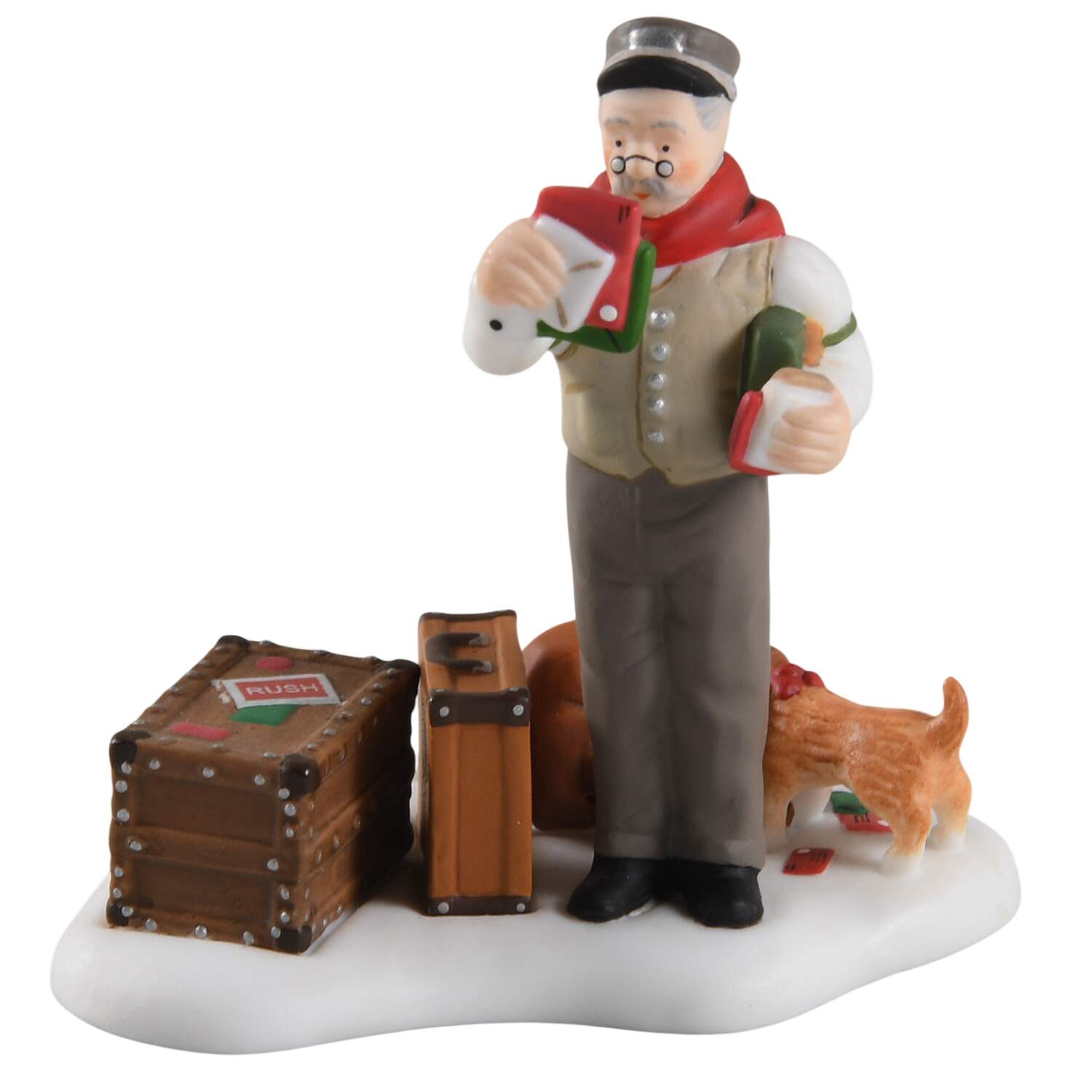 New England Village Postal Pick-Up - Boxed by Department 56-1