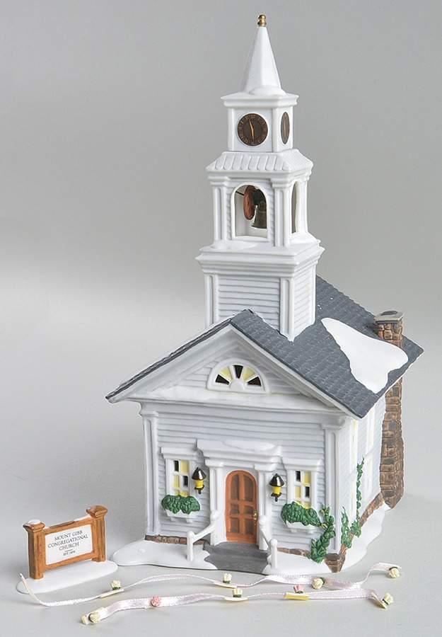 New England Village Mt Gibb Congregational Church - Boxed by Department 56-1