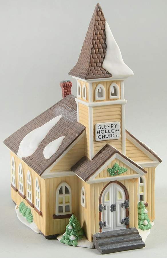 New England Village Sleepy Hollow Church - Boxed by Department 56-1