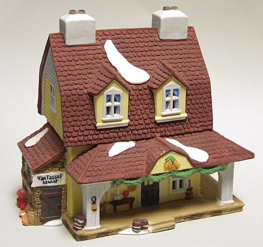 New England Village Sleepy Hollow Van Tessel Manor - Boxed by Department 56-1