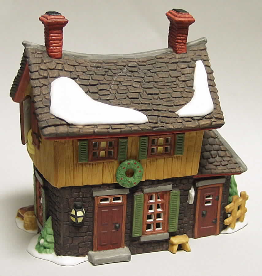 New England Village Sleepy Hollow Ichabod Crane's Cottage - Boxed by Department 56-1