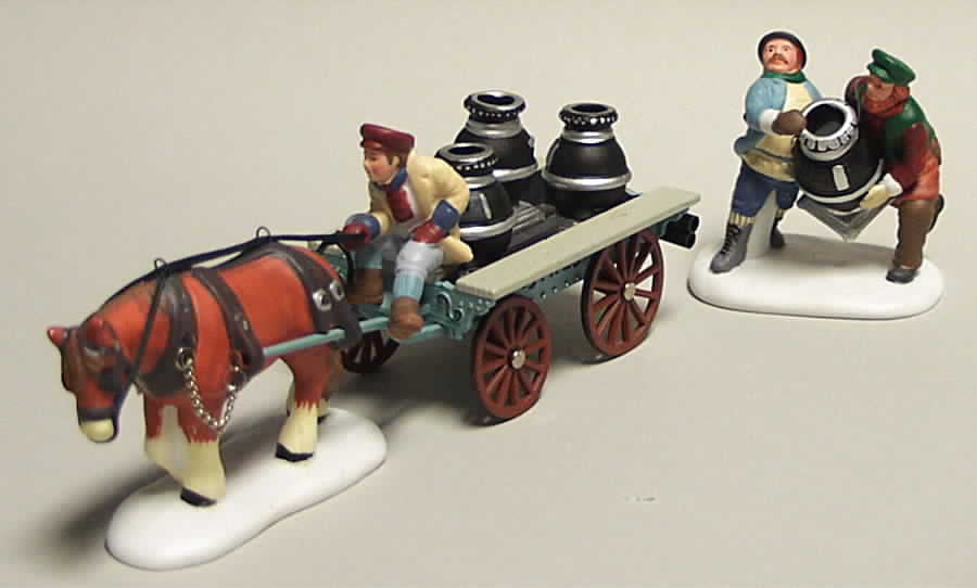 New England Village New Potbellied Stove For Christmas - Boxed by Department 56-1