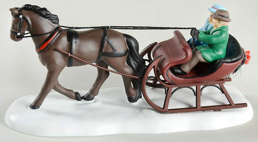 New England Village New England Sleigh Ride - Boxed by Department 56-1