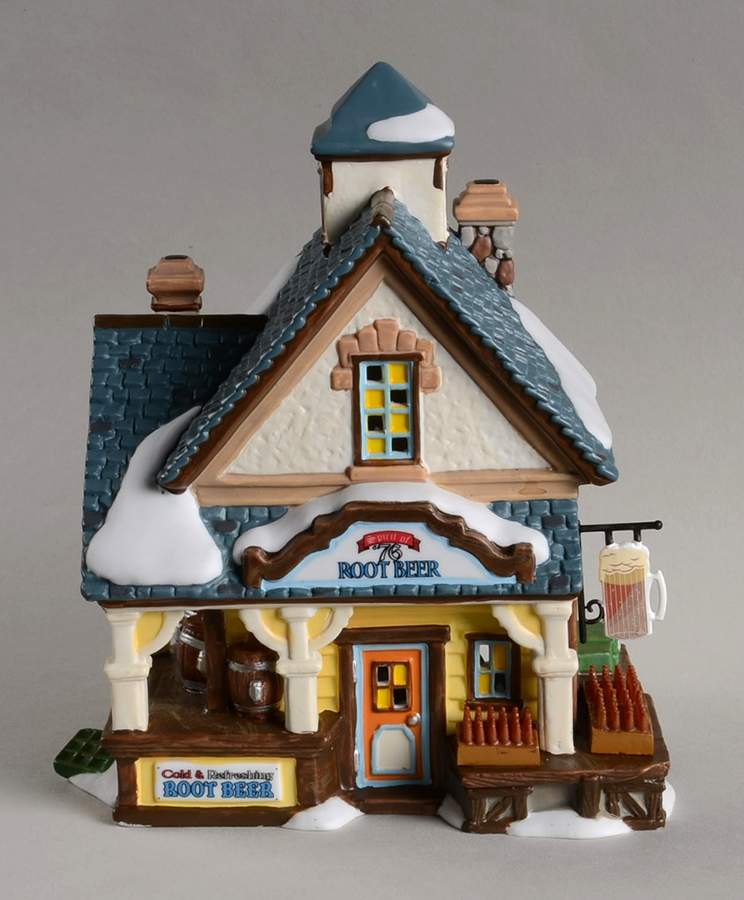 New England Village Spirit Of '76 Root Beer - Boxed by Department 56-1