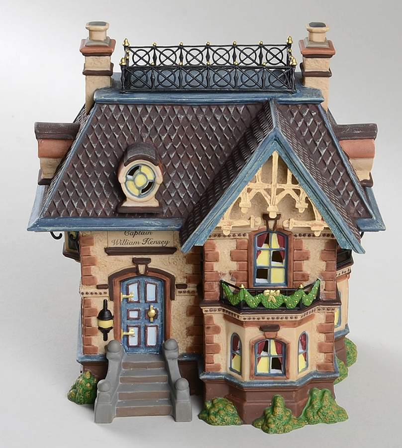 New England Village Captain Kensey's House - Boxed by Department 56-1