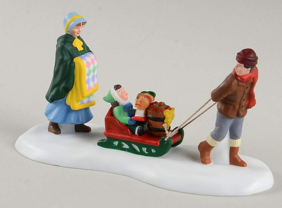 New England Village Delivering The Christmas Spirit - Boxed by Department 56-1
