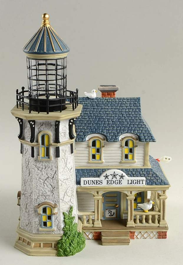New England Village Dunes Edge Lighthouse - Boxed by Department 56-1