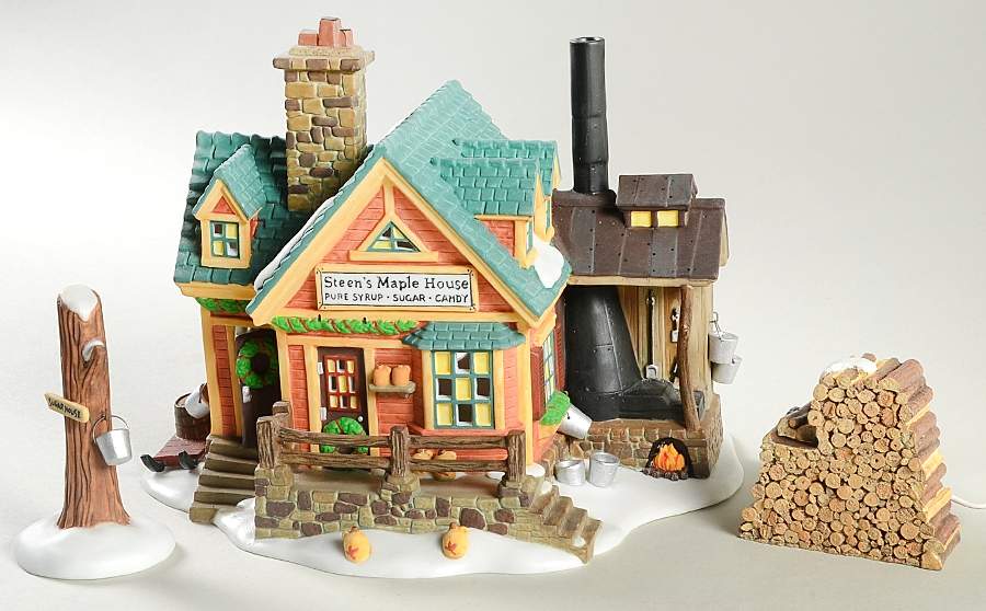 New England Village Steen's Maple House - Boxed by Department 56-1