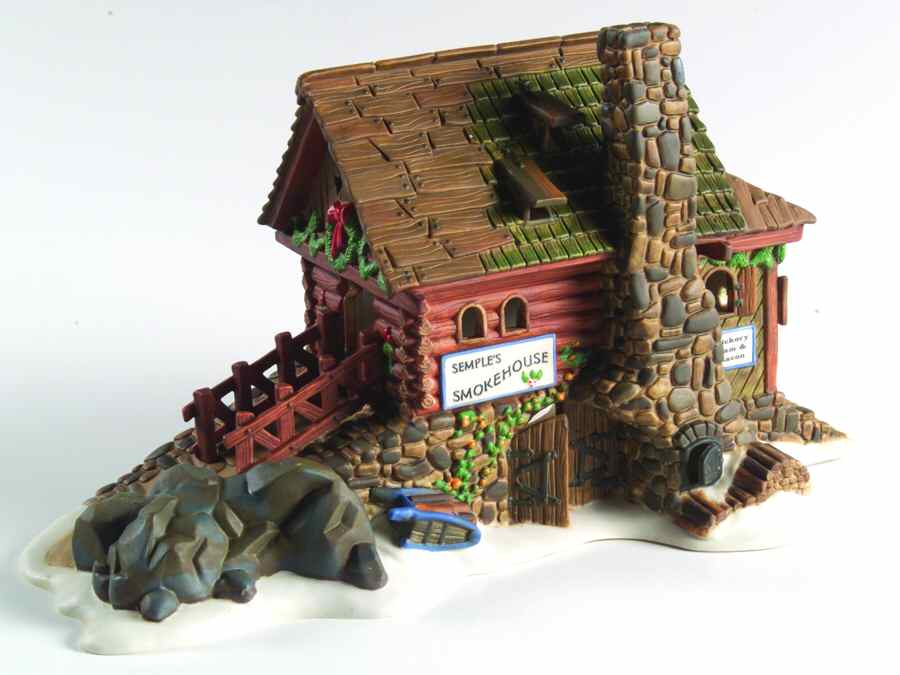 New England Village Semple's Smokehouse - No Box by Department 56-1