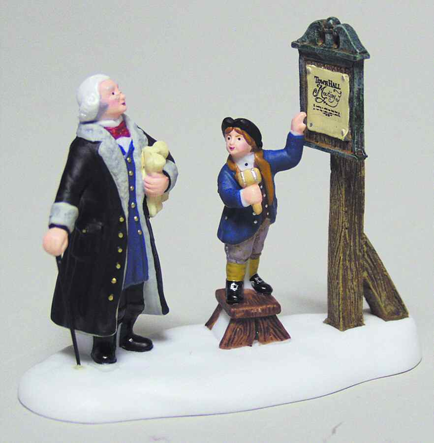 New England Village Hear Ye Citizens - No Box by Department 56-1