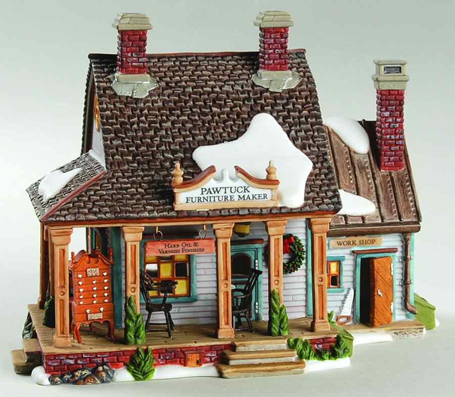 New England Village Pawtuck Furniture Maker - Boxed by Department 56-1