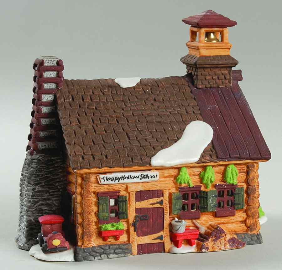 New England Village Sleepy Hollow School - Boxed by Department 56-1