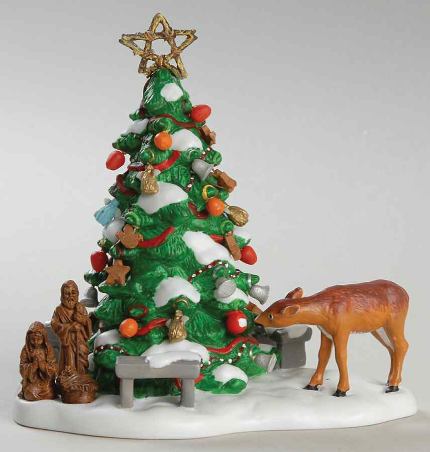 New England Village New England Town Tree - No Box by Department 56-1