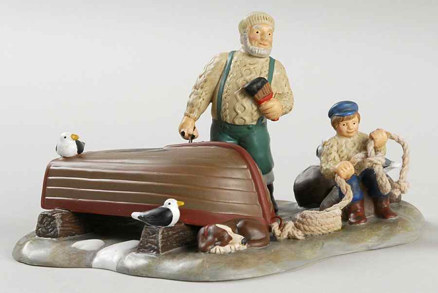 New England Village The Sailors' Knot - Boxed by Department 56-1
